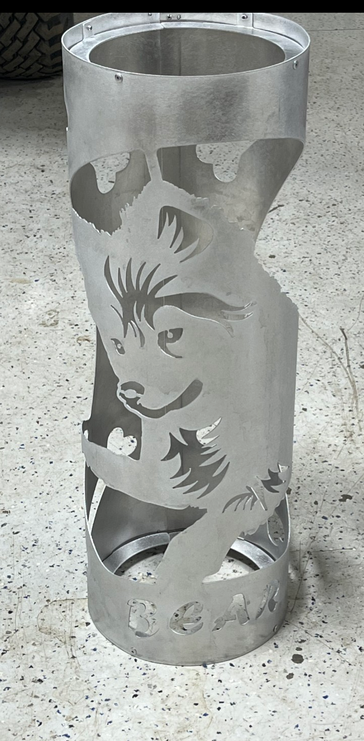 Custom Chimney Skirt