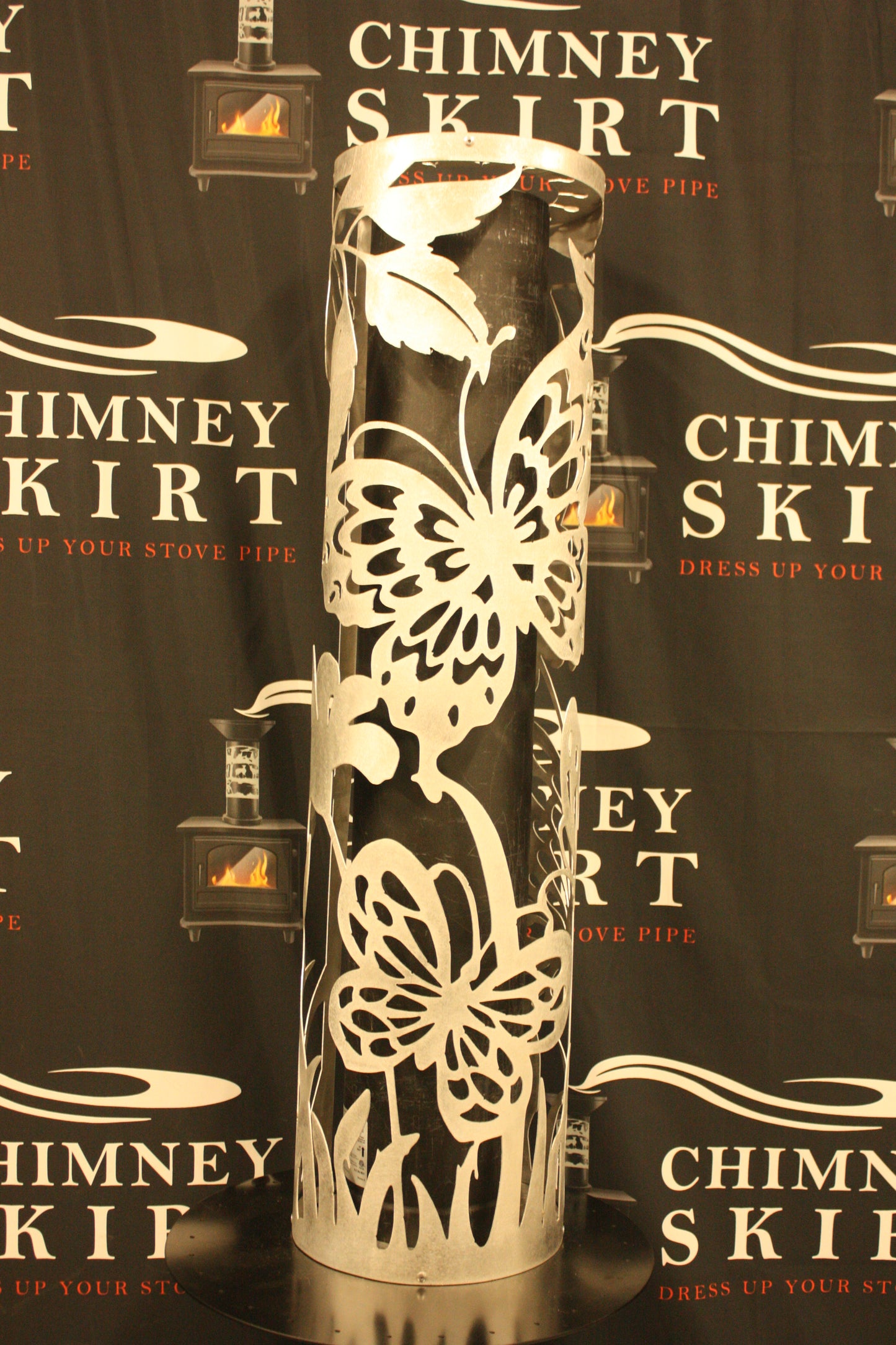Butterflies Chimney Skirt